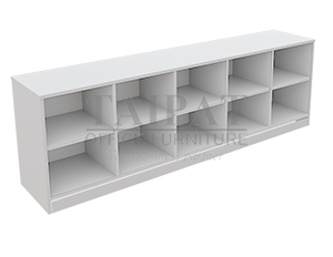 ชั้นวางรองเท้า 10 ช่อง PLASTWOOD  SHC-0035W (สำหรับผู้ใหญ่)