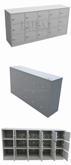 ชั้นวางรองเท้า 15 ช่อง มีประตูปิด SHCD-146515 (สำหรับผู้ใหญ่) 