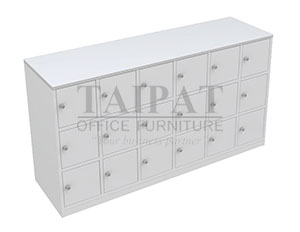 ชั้นวางรองเท้า 18 ช่อง มีประตูปิด SHCD-126518 (สำหรับเด็ก)