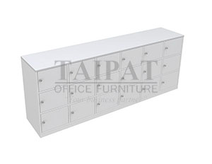 ชั้นวางรองเท้า 18 ช่อง มีประตูปิด PLASTWOOD  SHCDP-176518 (สำหรับผู้ใหญ่)