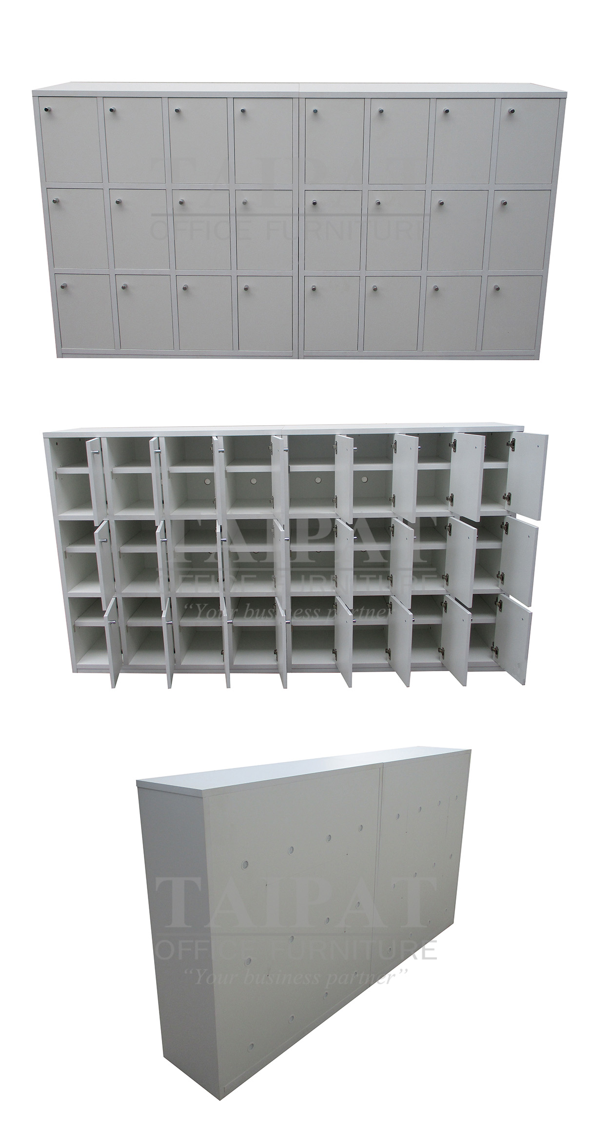 ตู้เก็บรองเท้า 24 ช่อง มีประตูปิด SHCD-221224