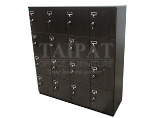 ตู้ล็อคเกอร์ไม้ 16 ช่อง CMK-1216