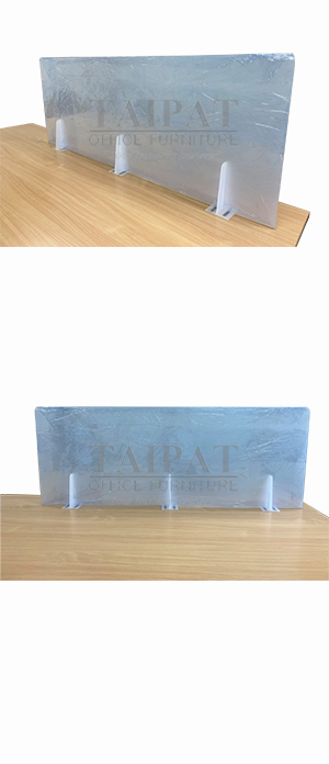 ฉากกั้นป้องกันเชื้อโรค ฉากกั้นโต๊ะอาหาร ฉากกั้นโต๊ะทำงาน อะคริลิคขาวฝ้า SERIES 11  PAC11-180/60,PAC11-160/60,PAC11-147/60