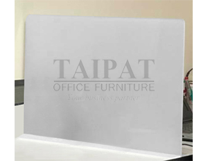 ฉากกั้นป้องกันเชื้อโรค ฉากกั้นโต๊ะอาหาร ฉากกั้นโต๊ะทำงาน อะคริลิคขาวฝ้า SERIES 13 PAC13-60/40