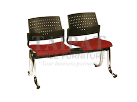 เก้าอี้โพลีแถว 2 ที่นั่ง TVC-618 (2S)