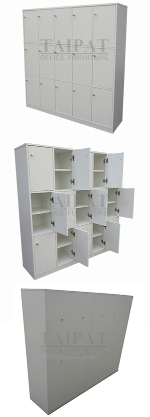 ชั้นวางรองเท้า 15 ช่อง มีประตูปิด SHCD-141315