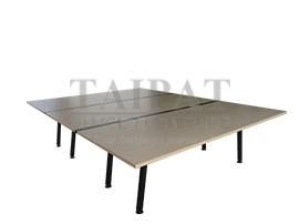 โต๊ะประชุมขาเหล็ก CF-0051 (10-12ที่นั่ง)