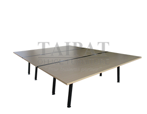 โต๊ะประชุมขาเหล็ก CF-0051 (10-12ที่นั่ง)