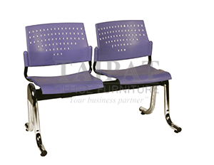 เก้าอี้โพลีแถว 2 ที่นั่ง TVC-620 (2S)