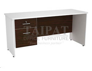 โต๊ะทำงาน 2 ลิ้นชักซ้าย STDK-P1602L