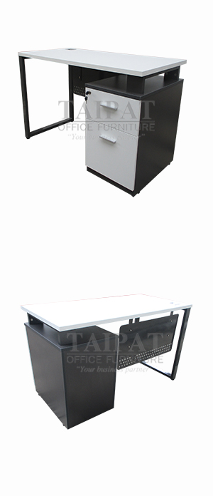 โต๊ะทำงานขาเหล็ก RSTU-126002F