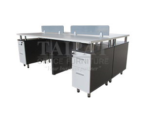 โต๊ะทำงานกลุ่ม 4 ที่นั่ง D-0340