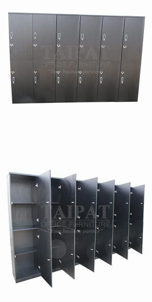 ตู้ล็อคเกอร์ไม้ 12 ช่อง CHK-3012