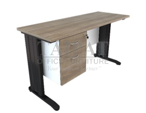 โต๊ะทำงาน 2 ลิ้นชัก (ซ้าย)