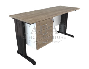 โต๊ะทำงาน 3 ลิ้นชัก (ซ้าย)