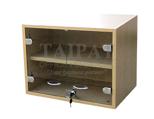 ตู้แขวนลอยเก็บเอกสารบานเปิดกระจก FCLG-5011-40