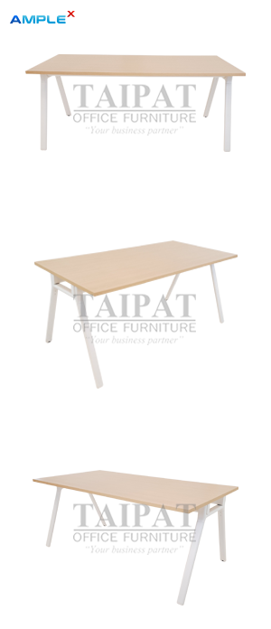 โต๊ะประชุมขาเหล็ก AX-14006 (4-6ที่นั่ง)