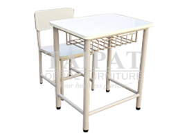 โต๊ะเก้าอี้นักเรียน มัธยม  T-0875-CH0007PB/HPL