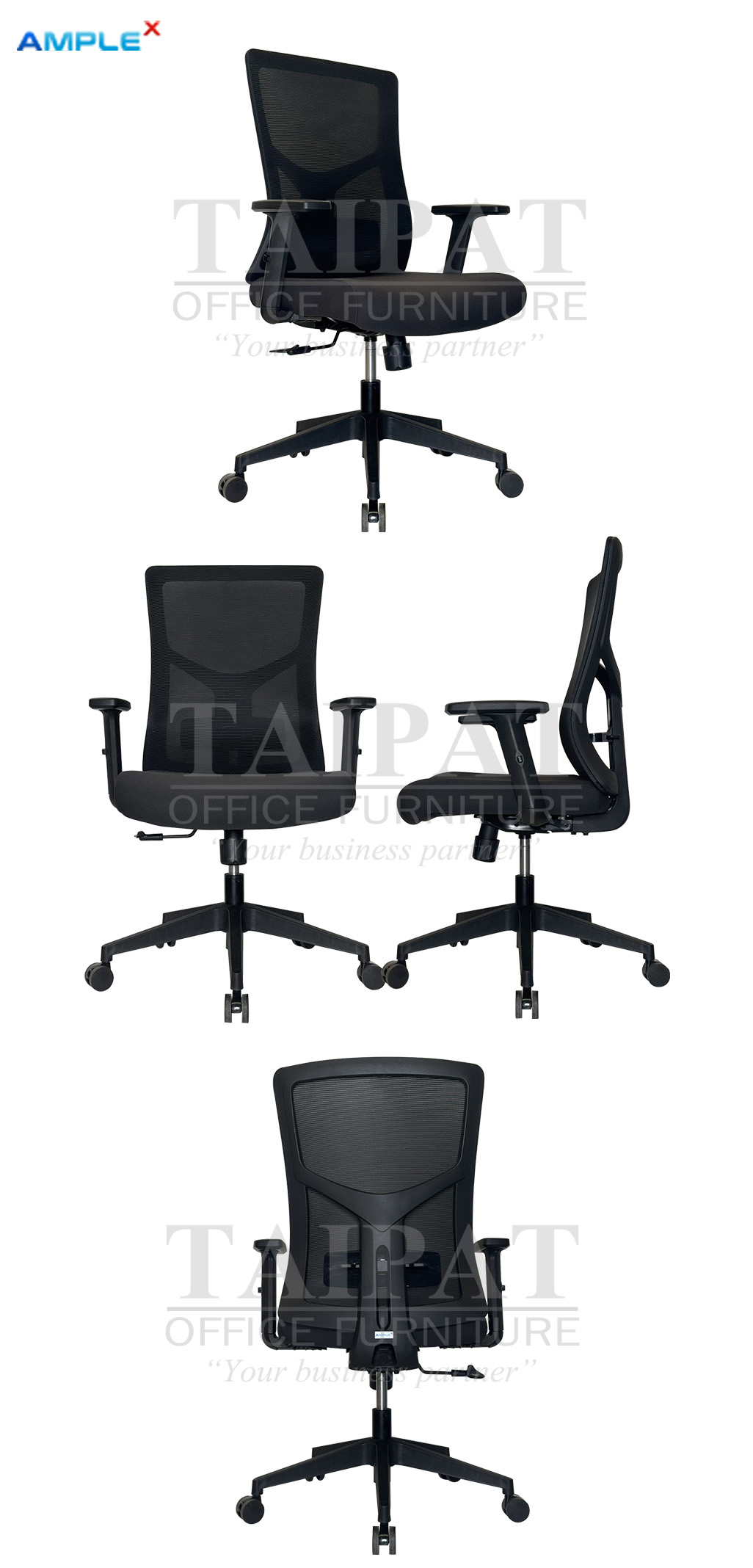 เก้าอี้สำนักงาน รุ่น Benjamin II (เบนจามิน - 2)  AX-15123M