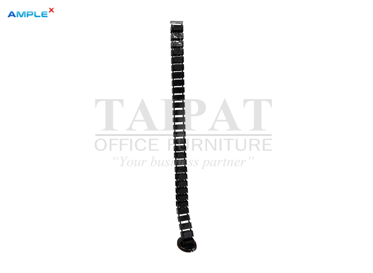 ท่อร้อยสายไฟกระดูกงู สำหรับโต๊ะปรับระดับ AX-02024 (มีแม่เหล็ก)