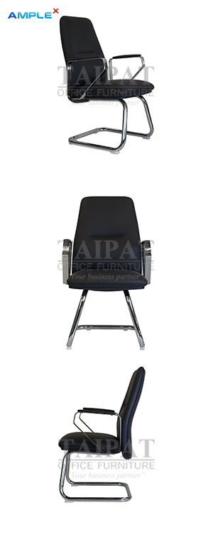 เก้าอี้หนังผู้มาติดต่อ  รุ่น ALVIN II (แอลวิน-ทู)  AX-15291-OL