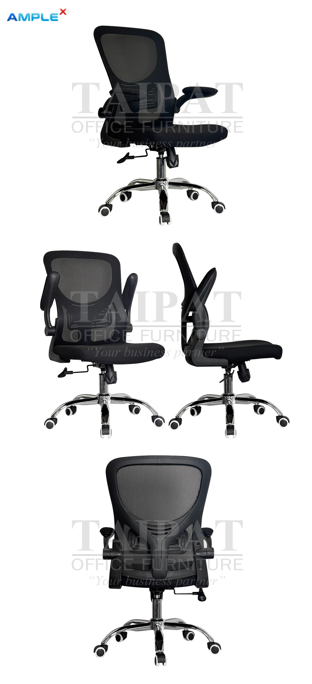 เก้าอี้สำนักงาน รุ่น INGRID (อิงกริด) AX-15296M