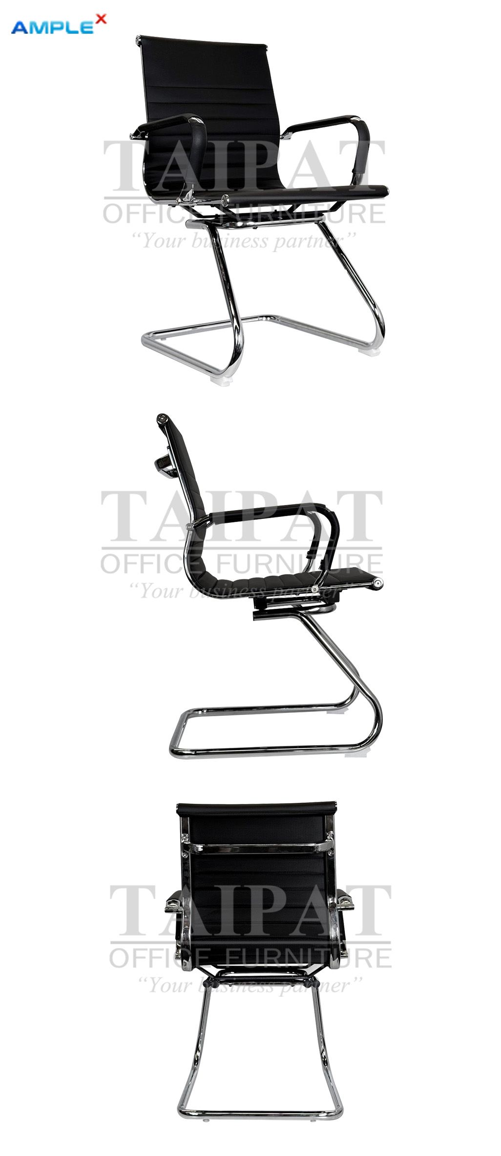 เก้าอี้ผู้มาติดต่อ รุ่น Boston-C (บอสตัน-ซี) AX-15226C