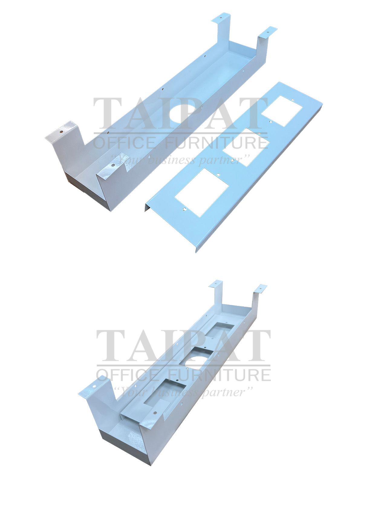 รางไฟเหล็กติดตั้งใต้โต๊ะ รุ่น TPRW-50