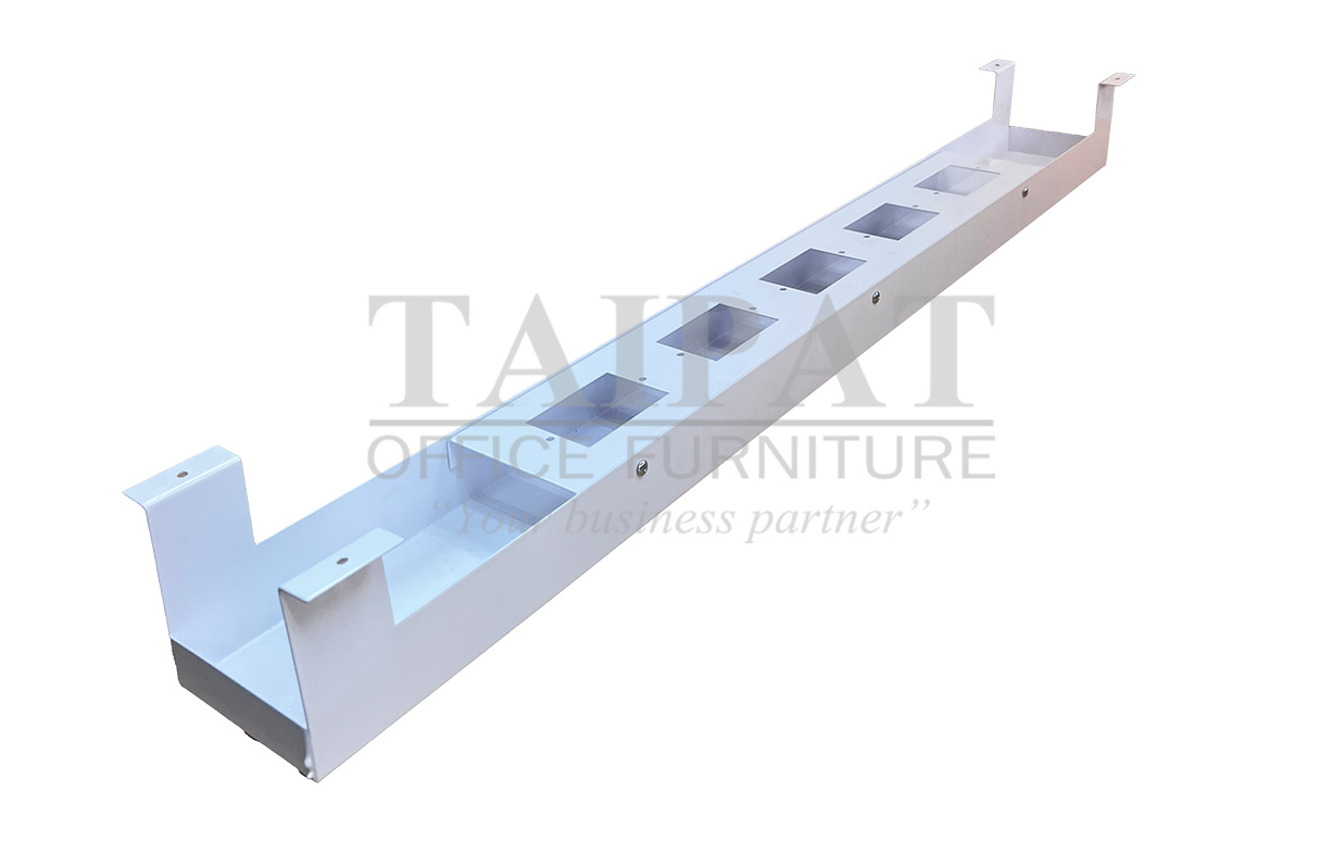 รางไฟเหล็กติดตั้งใต้โต๊ะ รุ่น TPRW-100