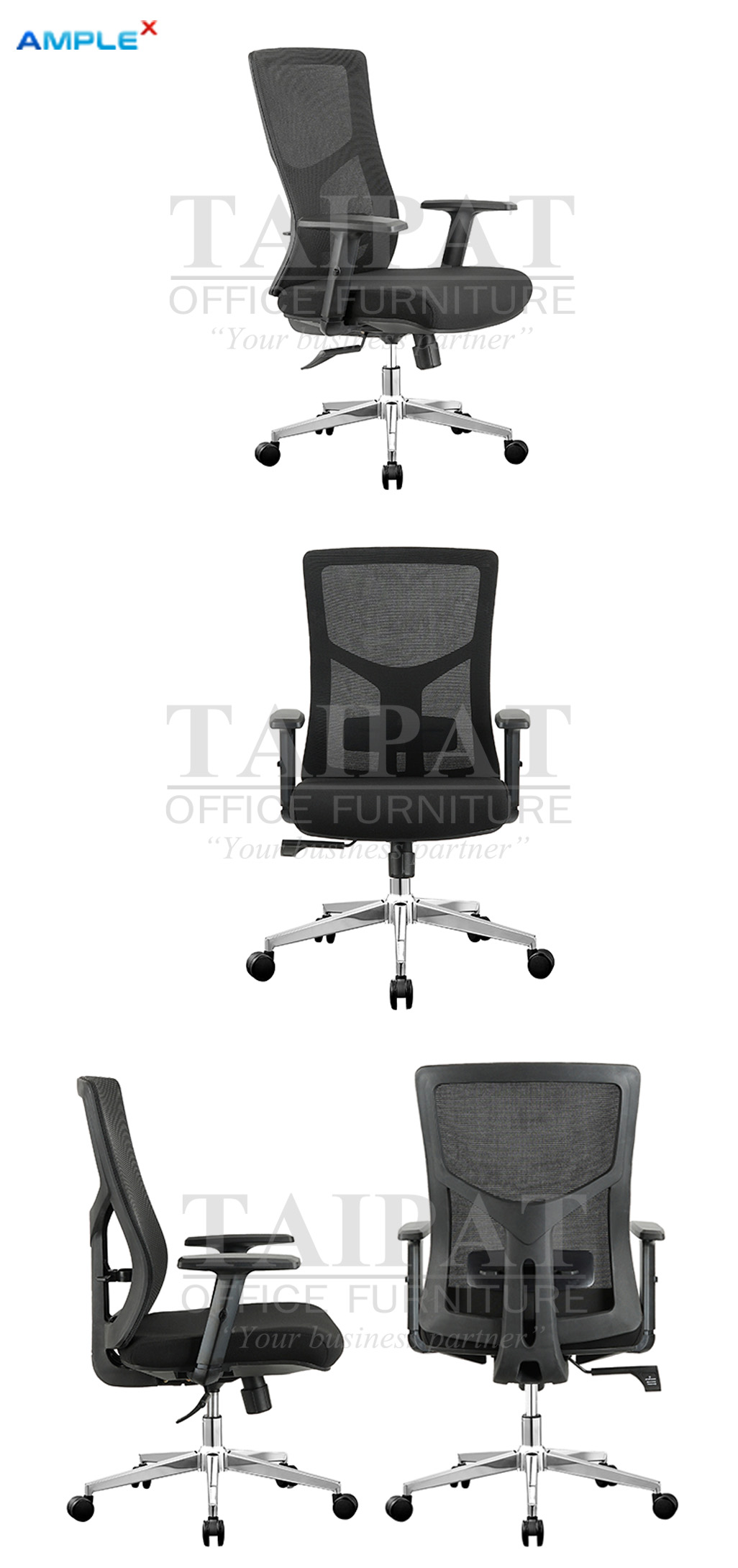 เก้าอี้สำนักงาน รุ่น Benjamin III (เบนจามิน - 3) AX-15124M