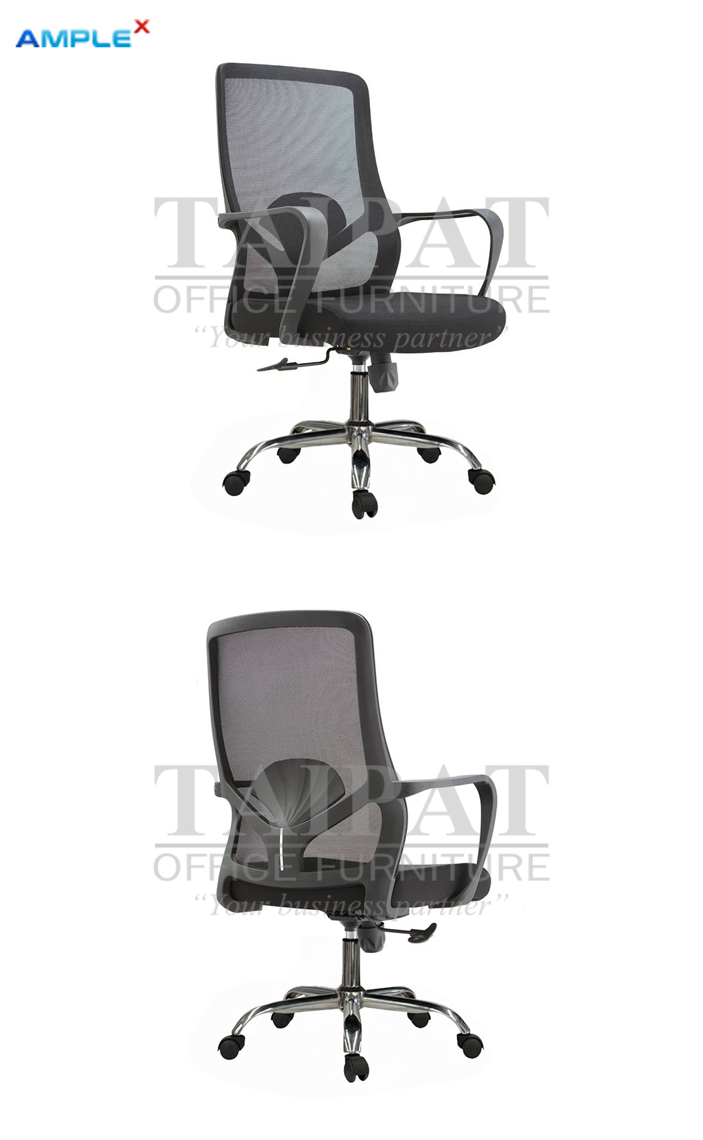 เก้าอี้สำนักงาน  AX-15334/CR