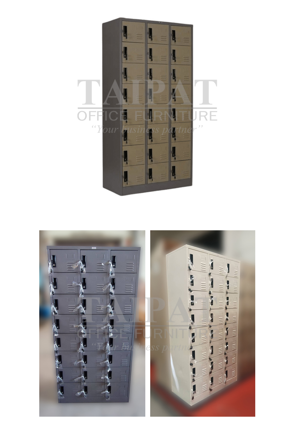 ตู้ล็อคเกอร์ 24 ช่องสูง LK-6124E