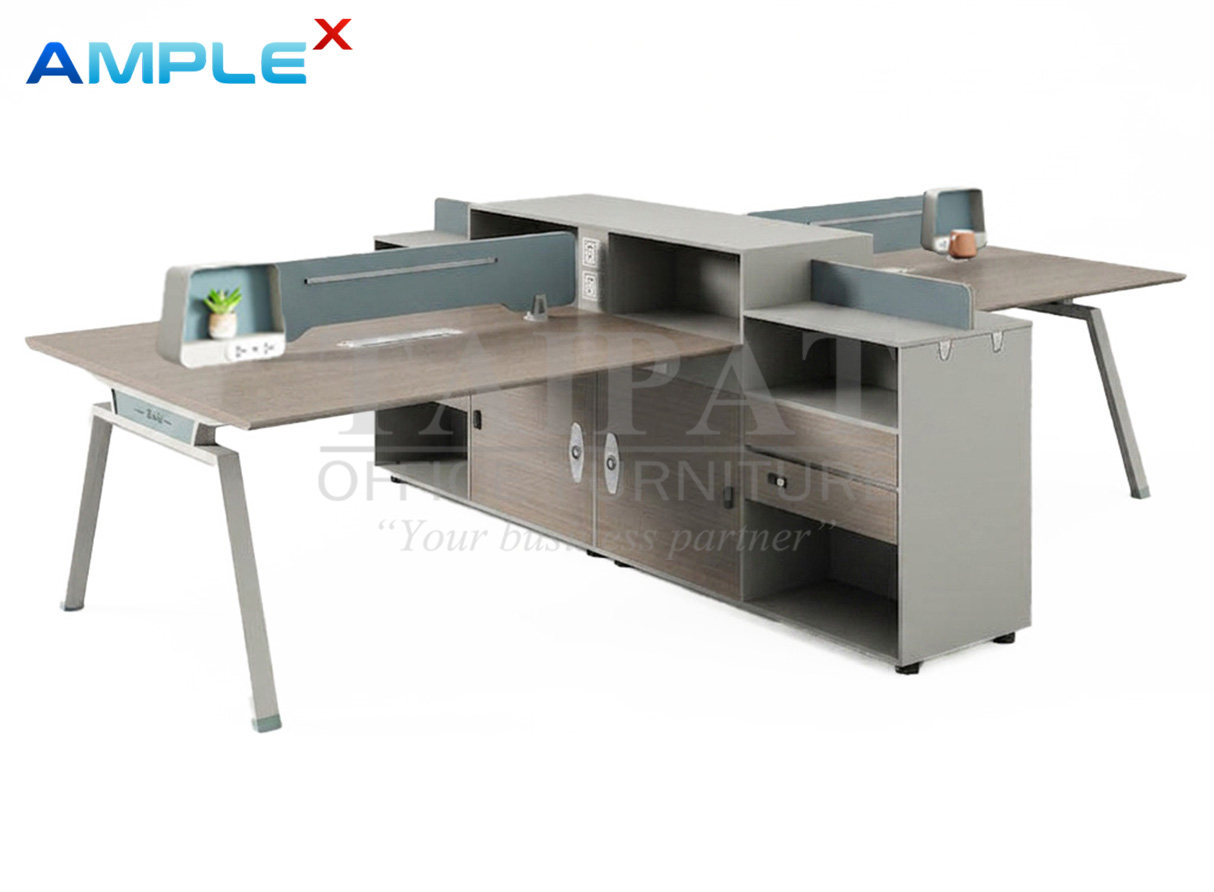 โต๊ะทำงานกลุ่ม 4 ที่นั่ง AX-14PR13-2821