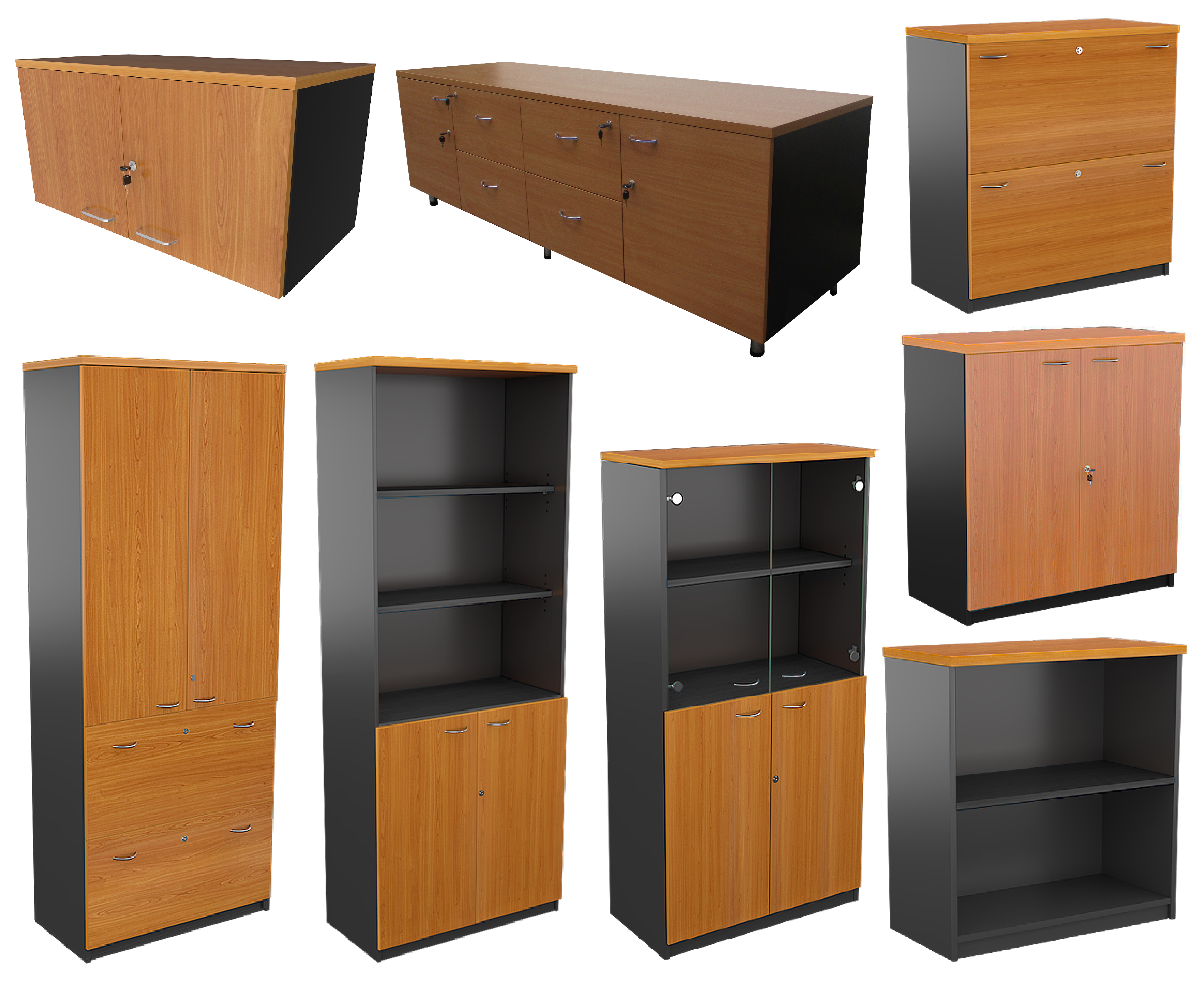 ตู้เก็บเอกสาร (ไม้ปาร์ติเกิล)