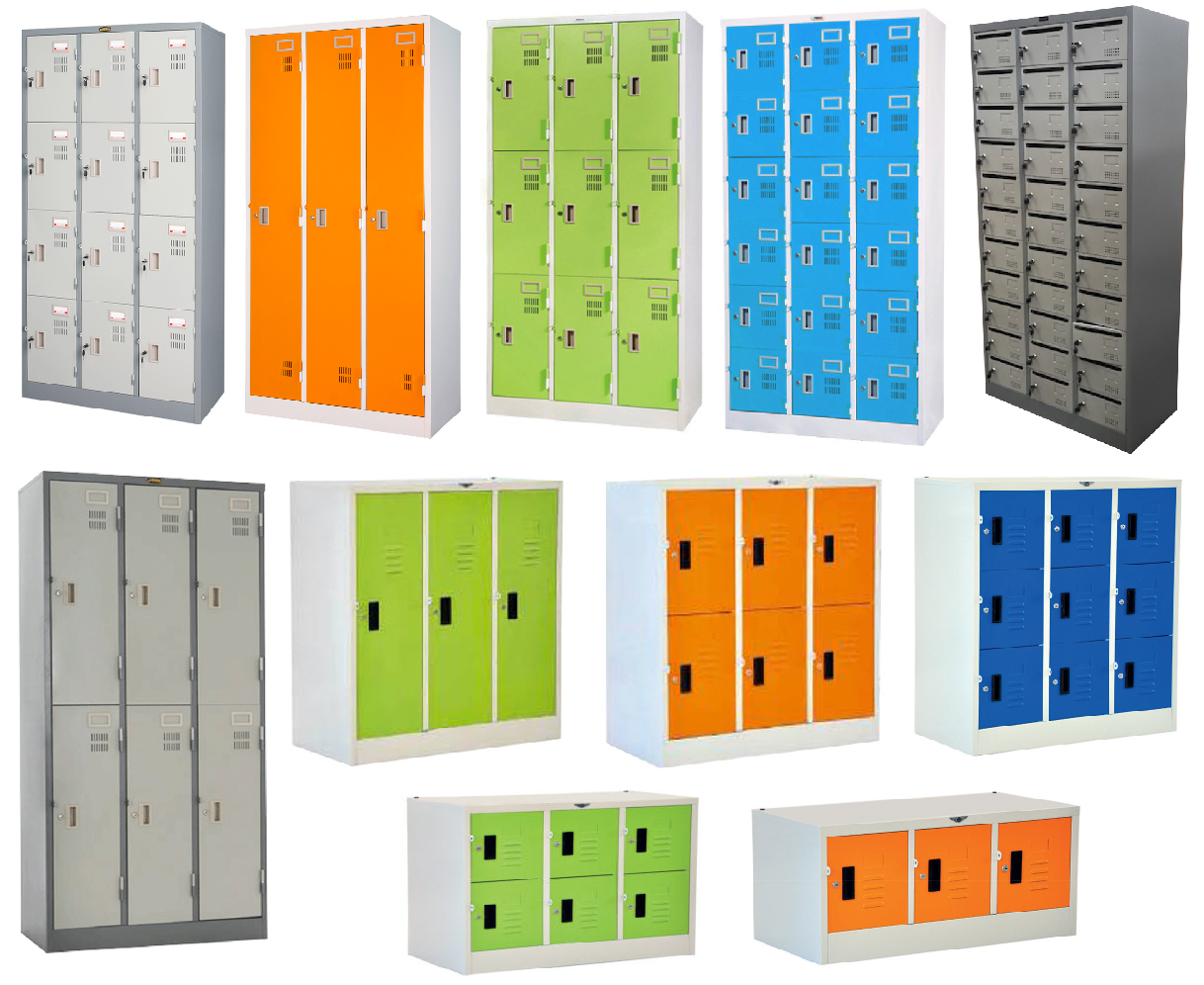 ตู้ล็อคเกอร์ ตู้ส่งงาน ตู้จดหมาย  (เหล็ก) Steel Locker