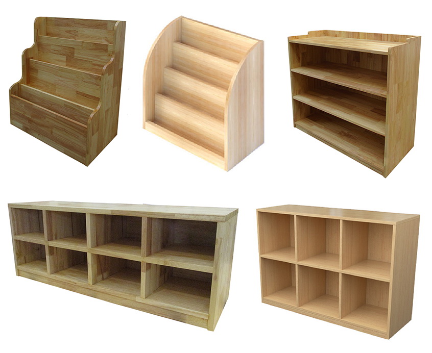 ชั้นไม้ยางพารา