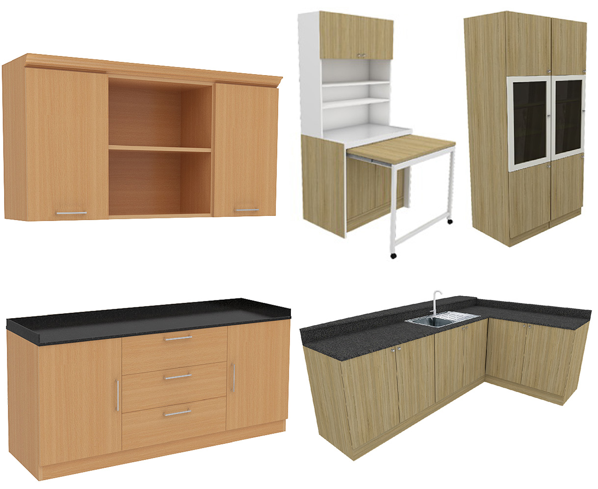 เฟอร์นิเจอร์ห้องครัว , ตู้ห้องครัว